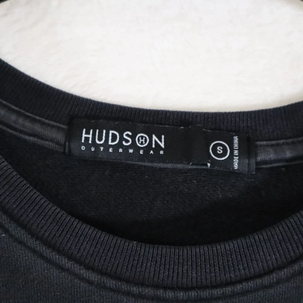 Hudson Outerwear Hype Bear Crewneck Sweatshirt Mens S Black Streetwear HDSN